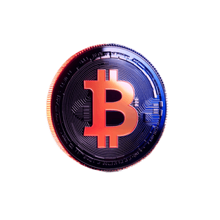 Floating Card mit Datenvisualisierung zur Krypto-Marktanalyse